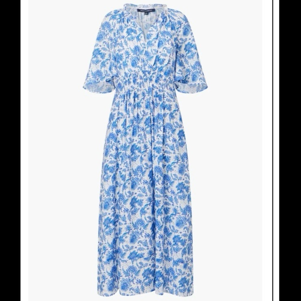 French Connection Cosette Smock Waist Dress